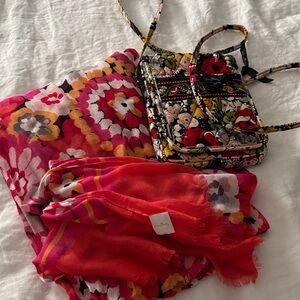 Vera Bradley Scarlet Red Wrap